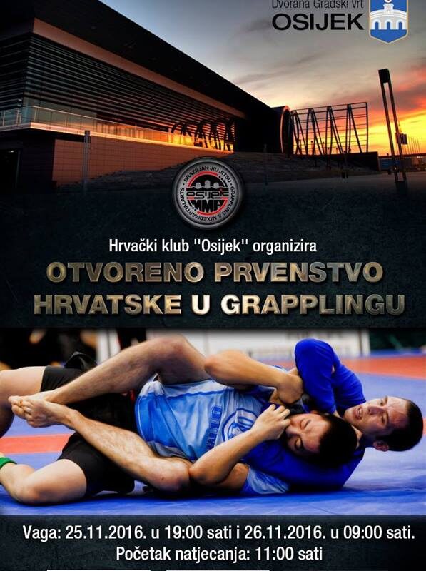 26.11.2016., Osijek: Otvoreno prvenstvo Hrvatske u grapplingu